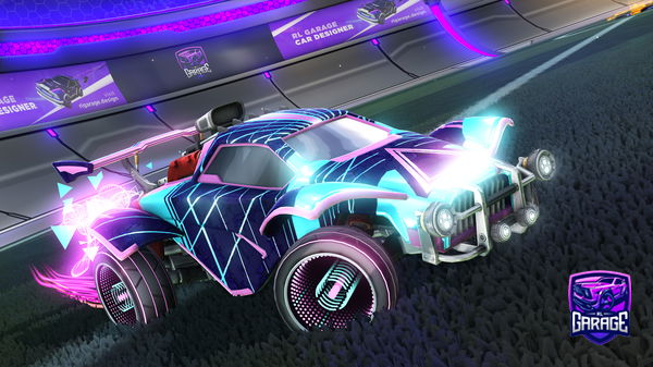 A Rocket League car design from joaopedrocsacs