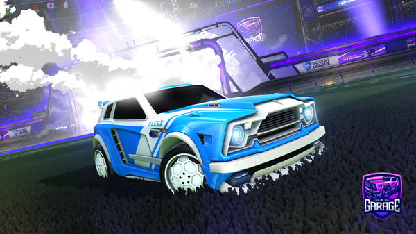 A Rocket League car design from zenplusratio