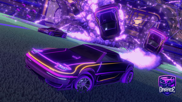 A Rocket League car design from YKP3