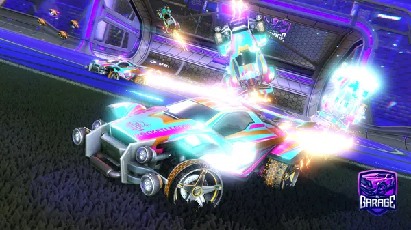 A Rocket League car design from M1Ju