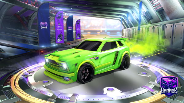 A Rocket League car design from Siwel__