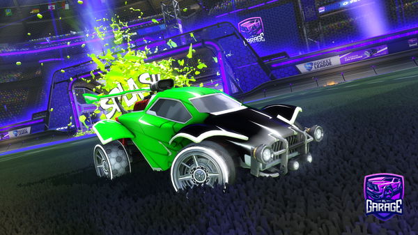 A Rocket League car design from sforney98