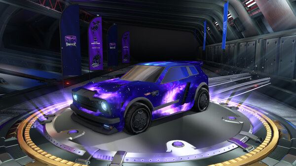A Rocket League car design from RealisticBat1807