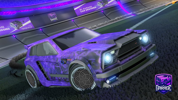 A Rocket League car design from juminoro