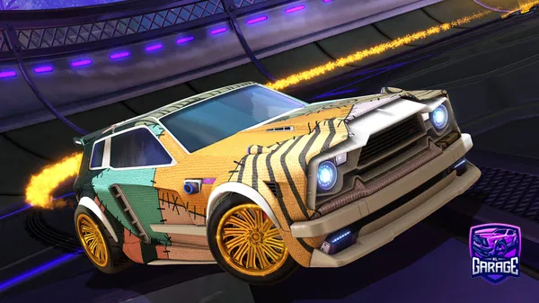A Rocket League car design from Pulse_Volta