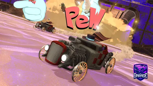 A Rocket League car design from Doc_Loco9