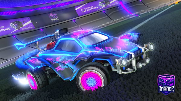 A Rocket League car design from Mike239054