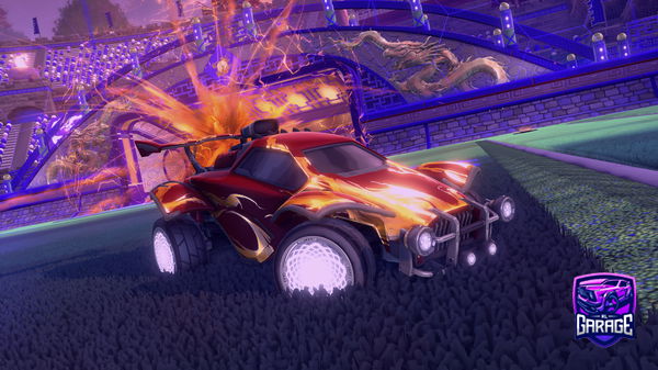 A Rocket League car design from Mo7amad-_-XR