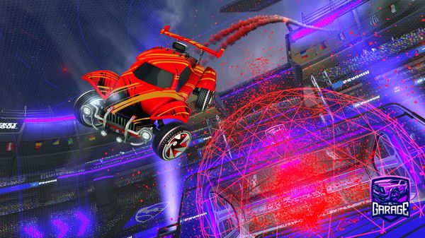 A Rocket League car design from FlyRL0