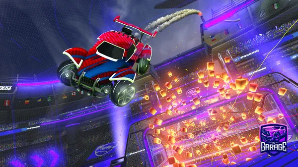 A Rocket League car design from Me_Popcorn