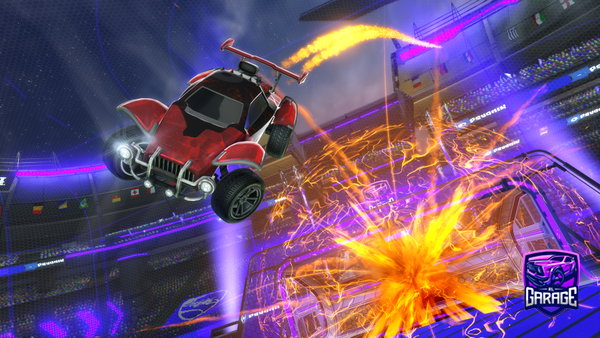 A Rocket League car design from DewenDavidDangerttv