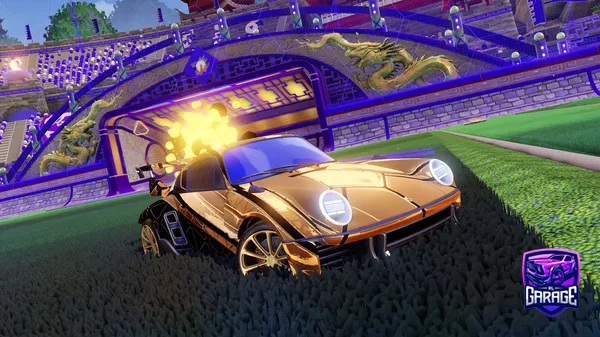 A Rocket League car design from CaioxBZ