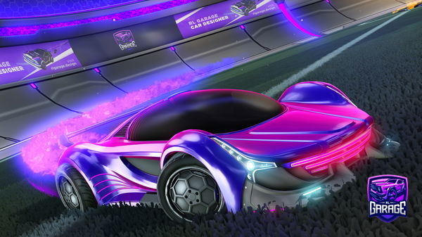 A Rocket League car design from Mike108