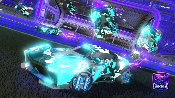 A Rocket League car design from rl_god256