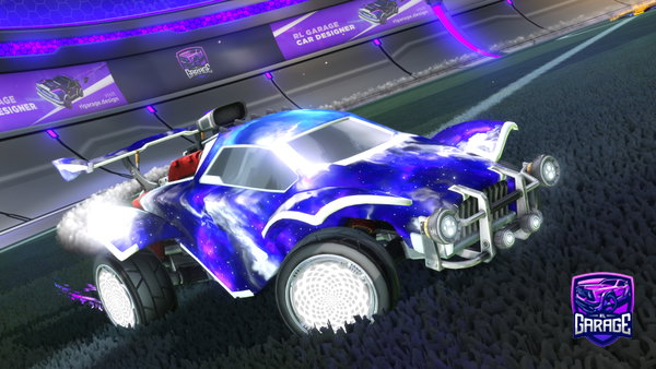 A Rocket League car design from King_Fred
