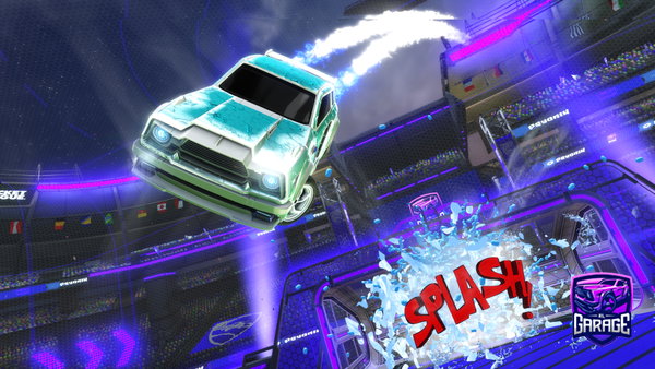 A Rocket League car design from maranza1234