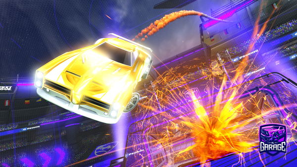 A Rocket League car design from DADSPROFILE260