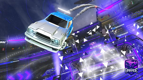 A Rocket League car design from celebration_23