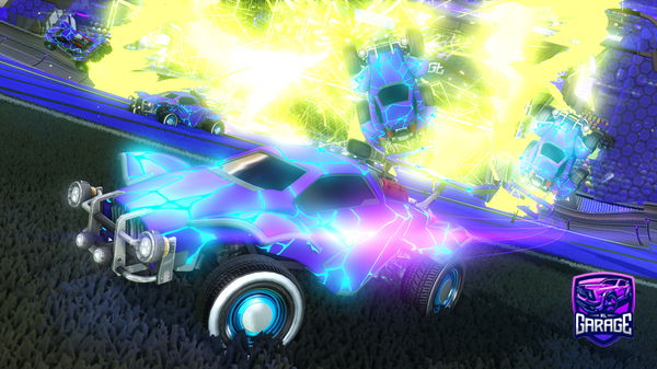 A Rocket League car design from TopBinner