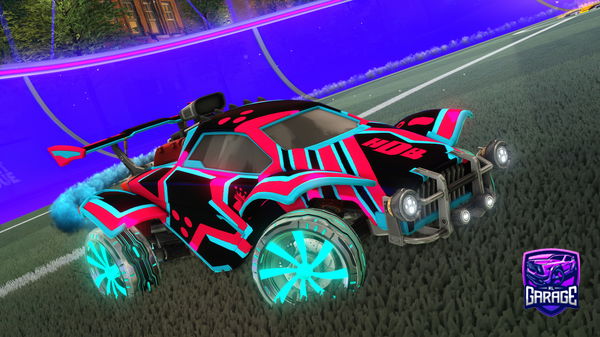 A Rocket League car design from Red_xLiveZ