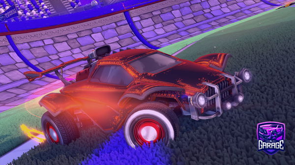 A Rocket League car design from TotalGamer3241