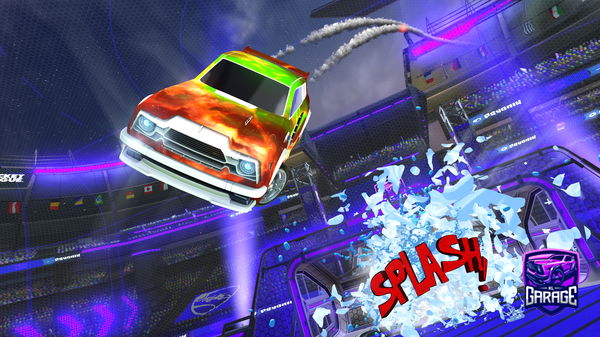 A Rocket League car design from Kris2015