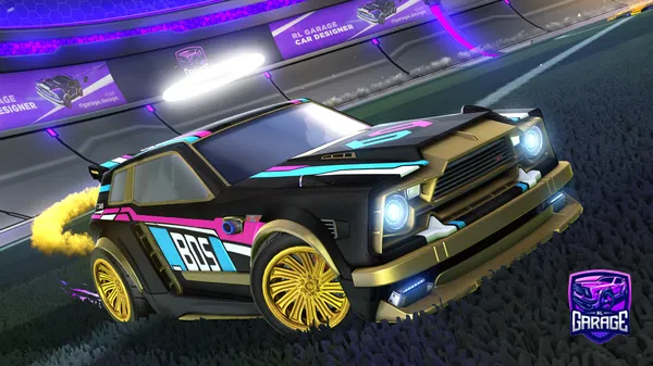 A Rocket League car design from cartermcg229