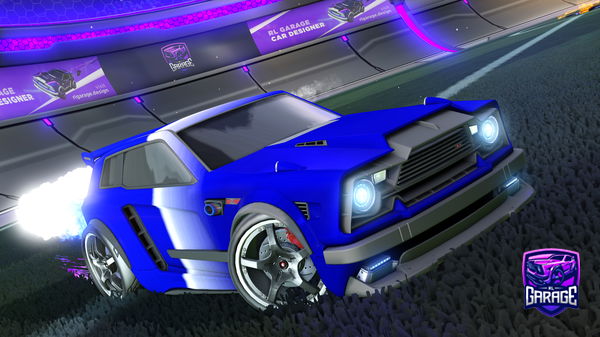 A Rocket League car design from SchoolPizzaParty