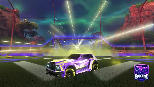 A Rocket League car design from W-KEY_ag7