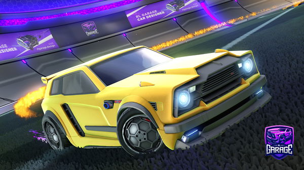 A Rocket League car design from Matthew1309
