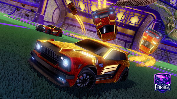 A Rocket League car design from MysticSpear