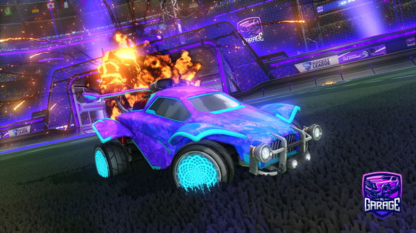 A Rocket League car design from Evdr11