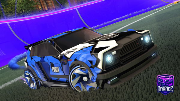 A Rocket League car design from T3cno17