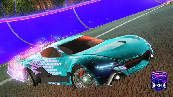 A Rocket League car design from LND_SmartCat