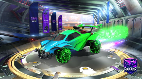 A Rocket League car design from cristianrd_cr4