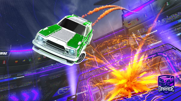 A Rocket League car design from GGExile