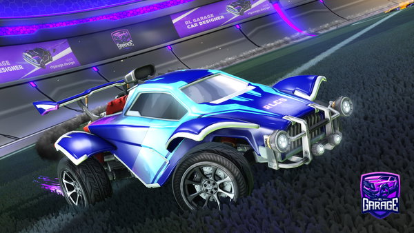 A Rocket League car design from Mab-11
