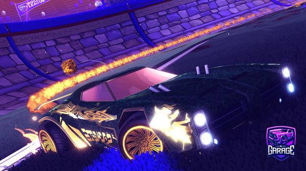 A Rocket League car design from F4_DragonMankake