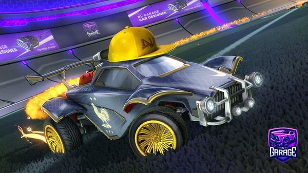 A Rocket League car design from rltropical