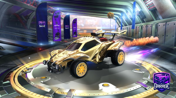 A Rocket League car design from lightshadowww