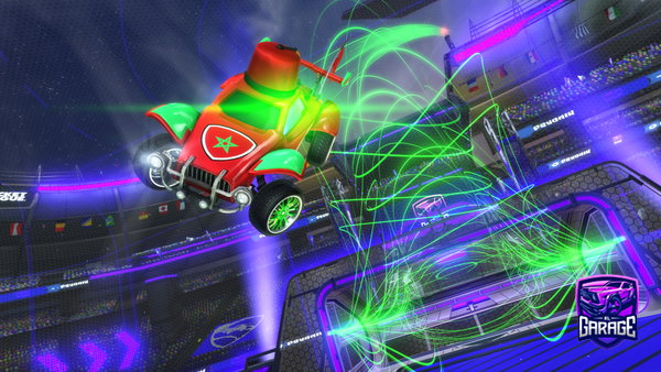 A Rocket League car design from ZeirShingenSN