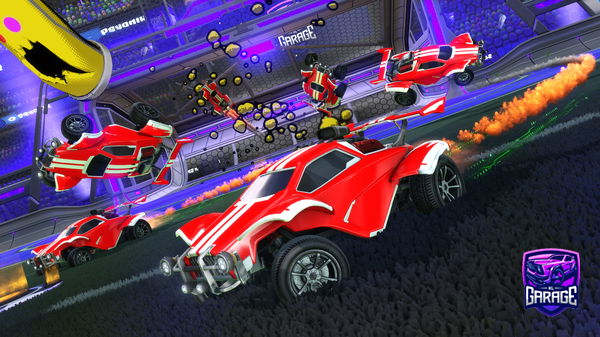 A Rocket League car design from Manfearles