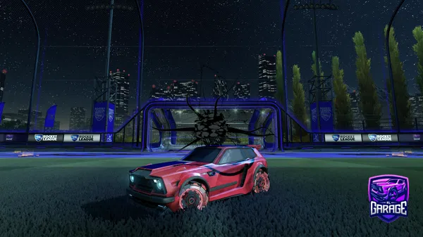 A Rocket League car design from RoaringPanda