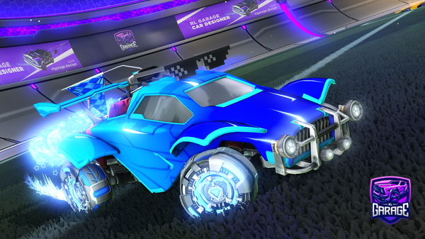 A Rocket League car design from WeasleyAndMyrtle