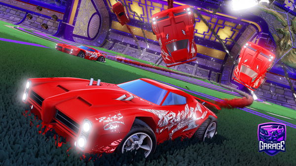 A Rocket League car design from VAZR-BK