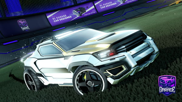 A Rocket League car design from RLGarage