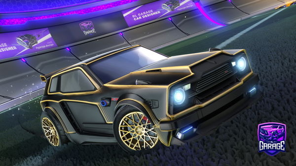 A Rocket League car design from Fade-Reece