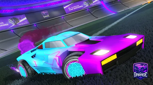 A Rocket League car design from MoldyTile