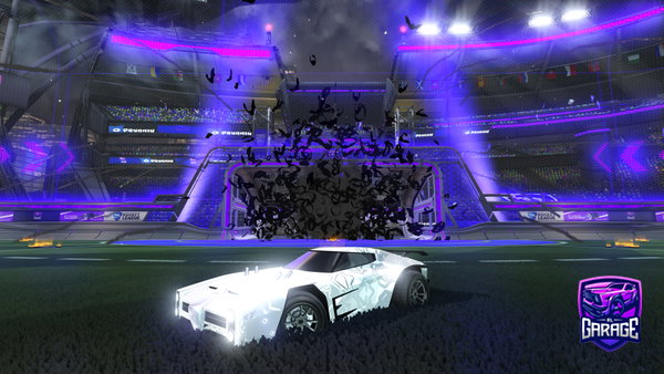 A Rocket League car design from hyperspher