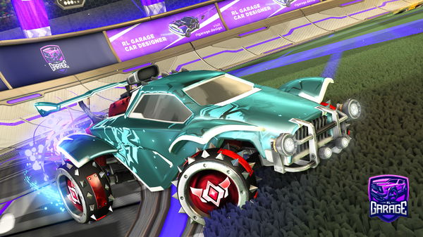 A Rocket League car design from FlipResetMusty